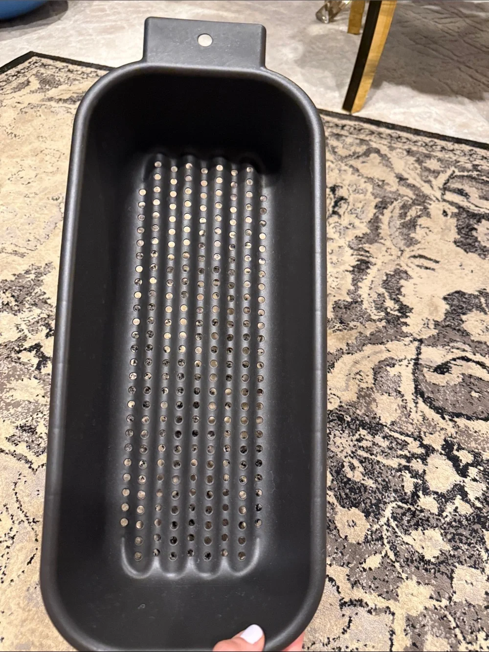 IKEA Black Plastic Drain/Broccoli Steamer Basket
